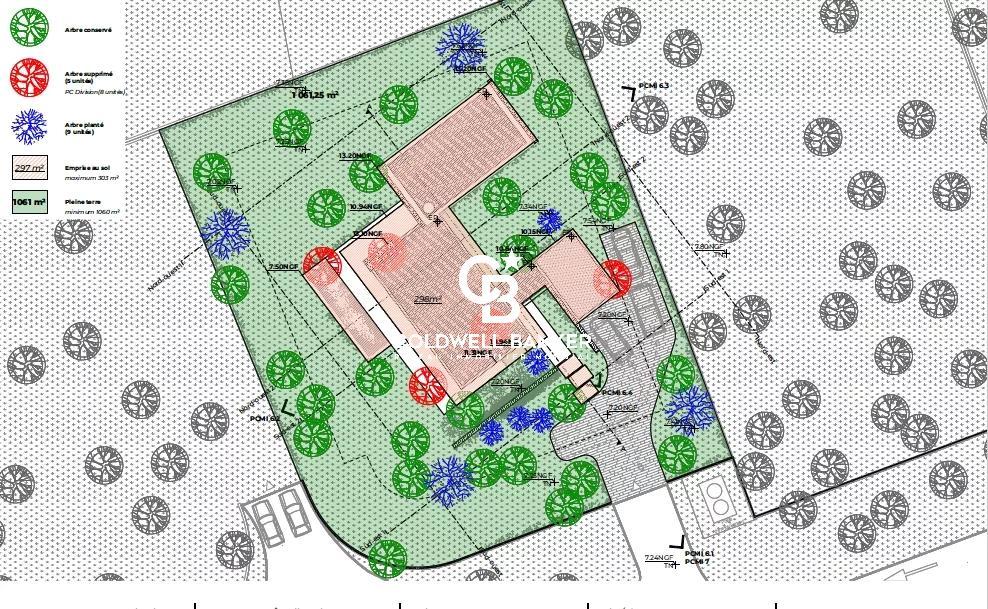 Terrain à bâtir de 1500m² avec permis de construire - Hossegor