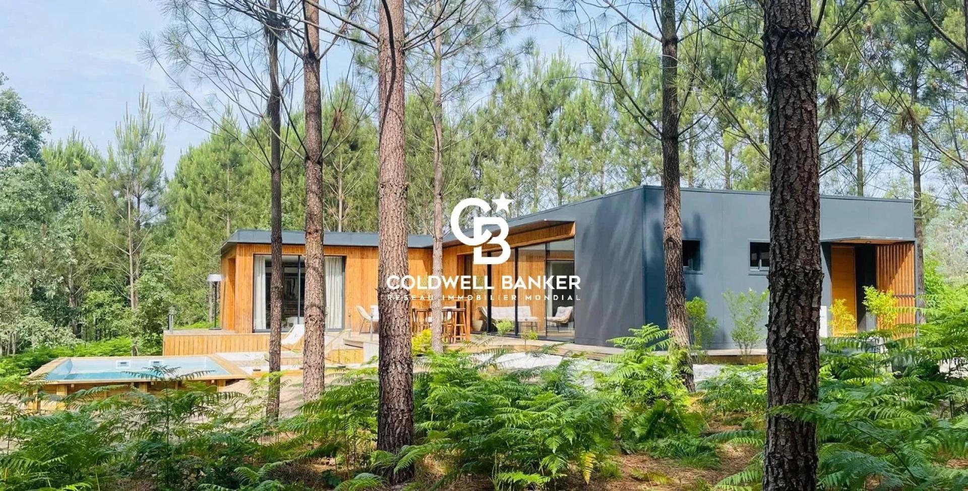 Villa contemporaine en bois avec piscine au cœur de la forêt - Mano