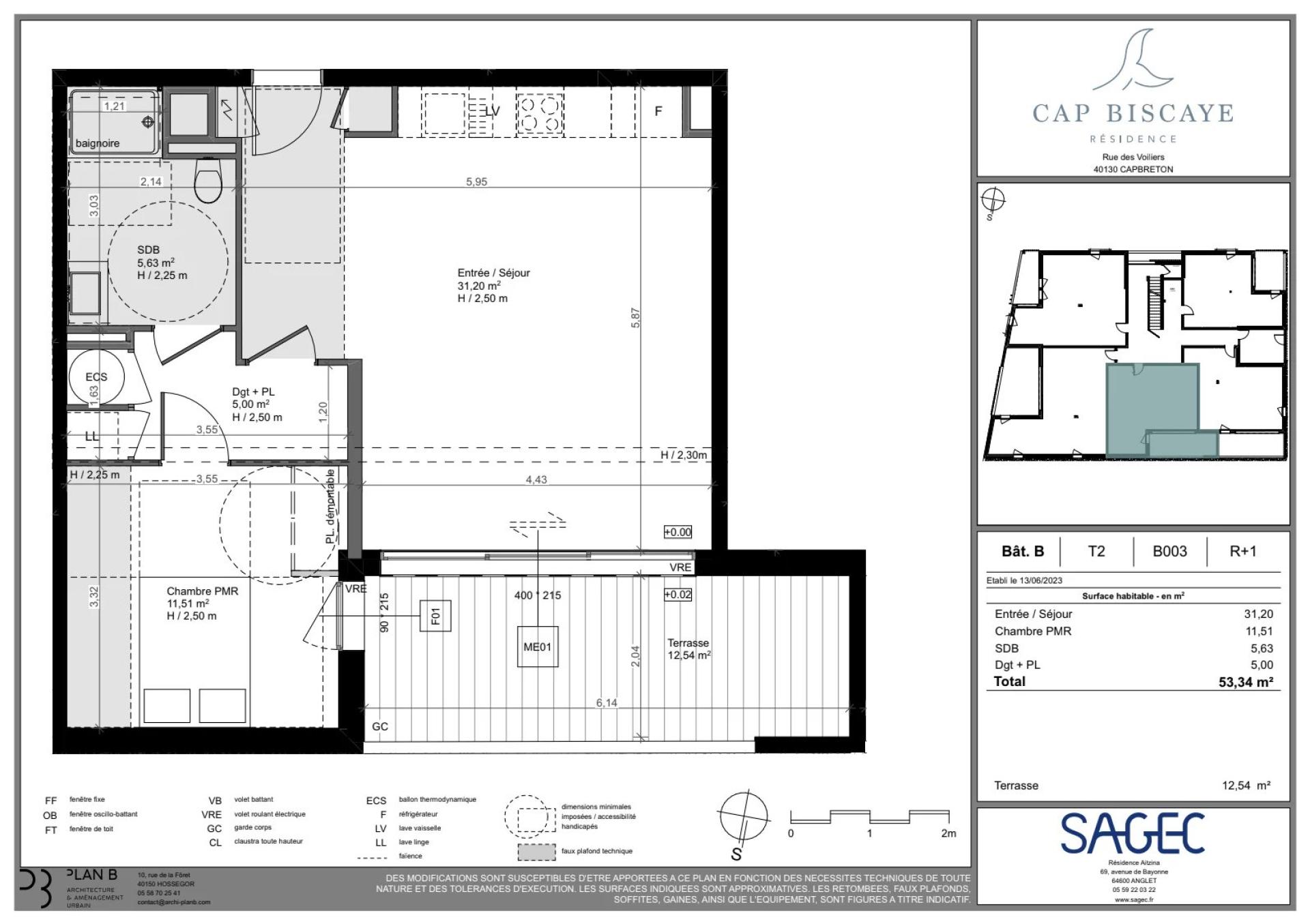 Programme neuf appartement T2 à vendre à Capbreton