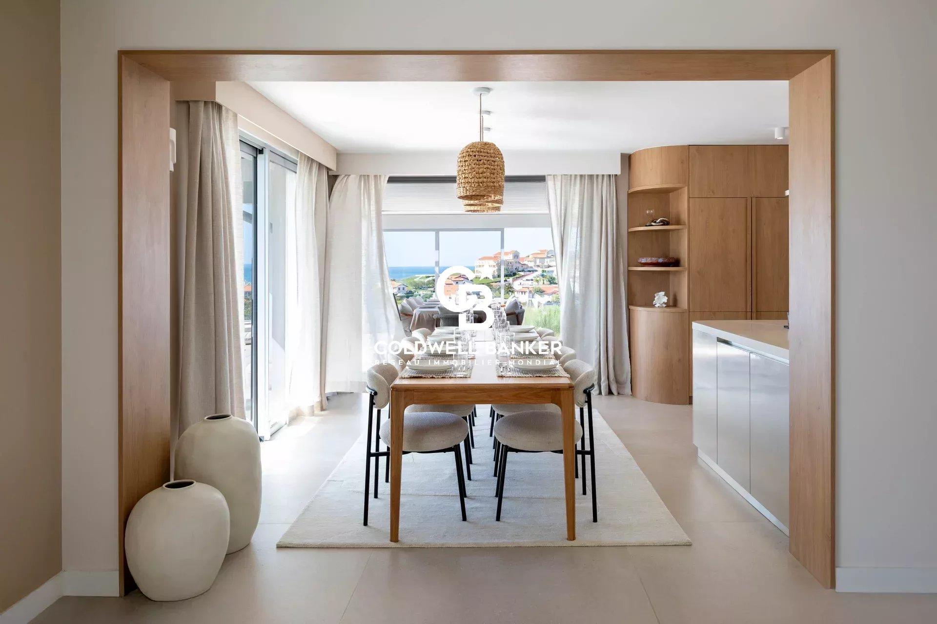 Maison à vendre à Biarritz Milady - contemporaine, vue panoramique océan, 5 suites, piscine