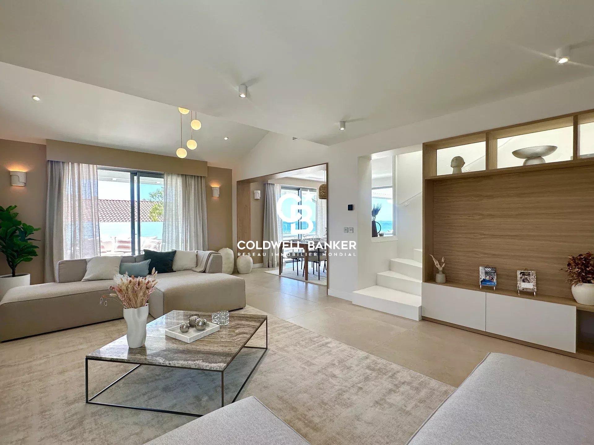 Maison à vendre à Biarritz Milady - contemporaine, vue panoramique océan, 5 suites, piscine