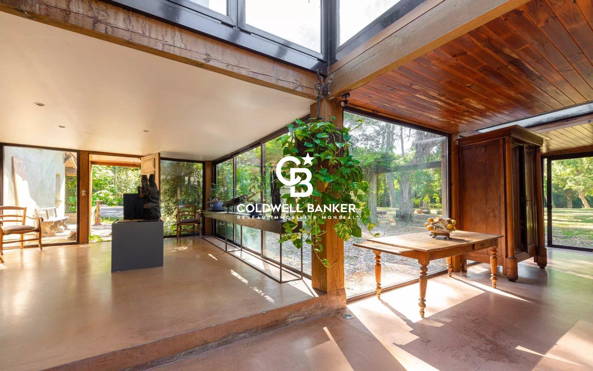 Maison à vendre à Angresse – propriété d’exception sur 20 hectares avec étang et dépendance