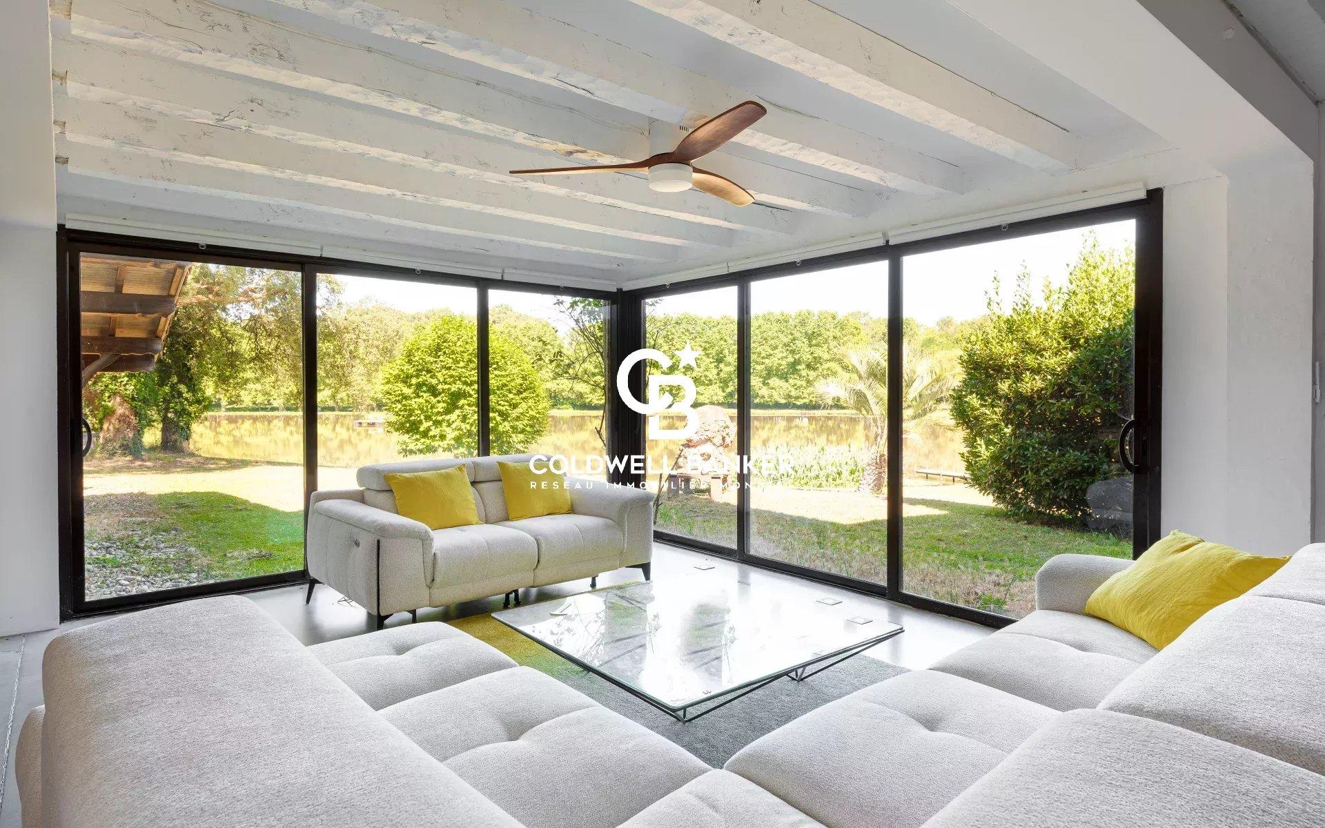 Maison à vendre à Angresse – propriété d’exception sur 20 hectares avec étang et dépendance