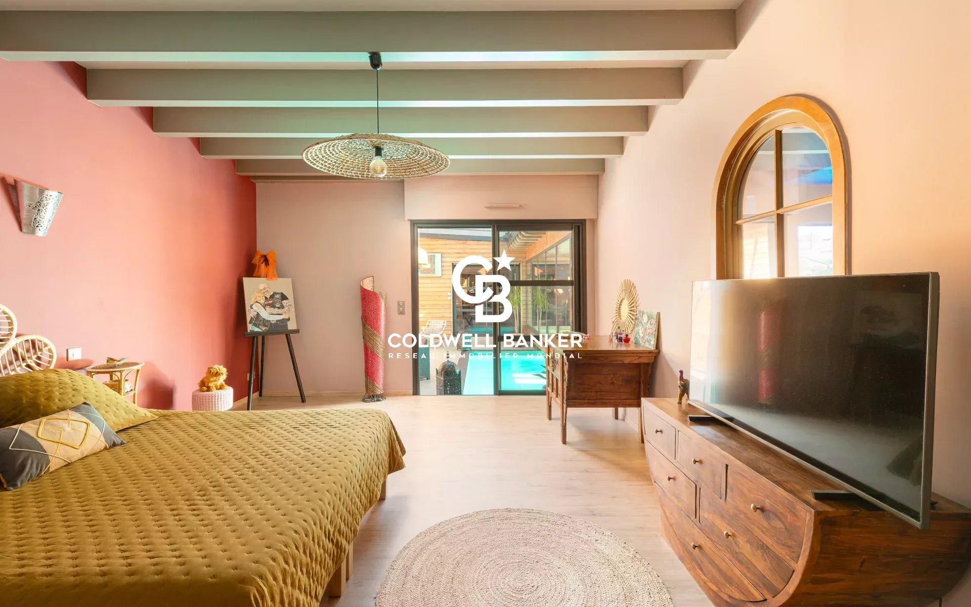 Maison à vendre à Ondres d’architecte exclusive de 225 m² avec piscine et suite parentale