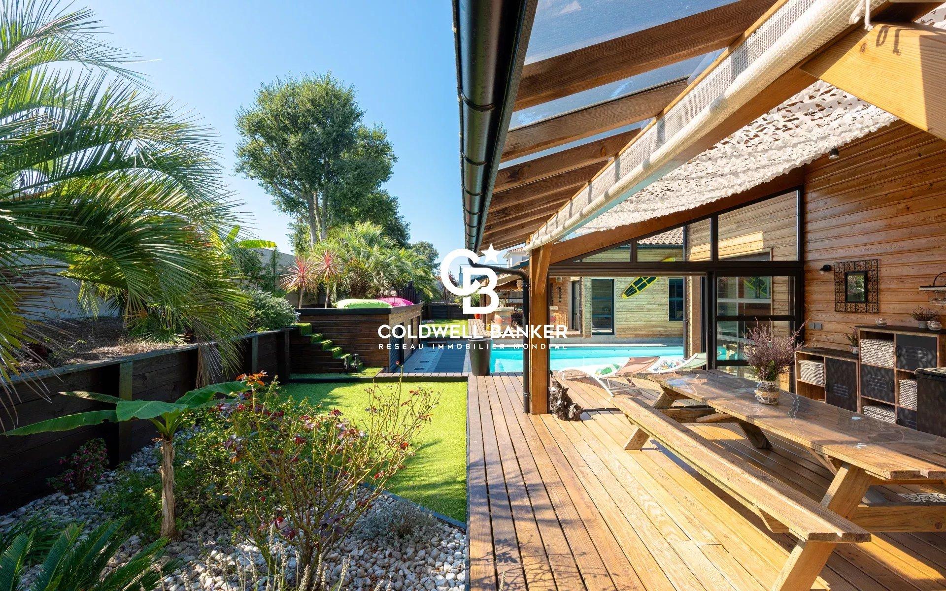 Maison à vendre à Ondres d’architecte exclusive de 225 m² avec piscine et suite parentale