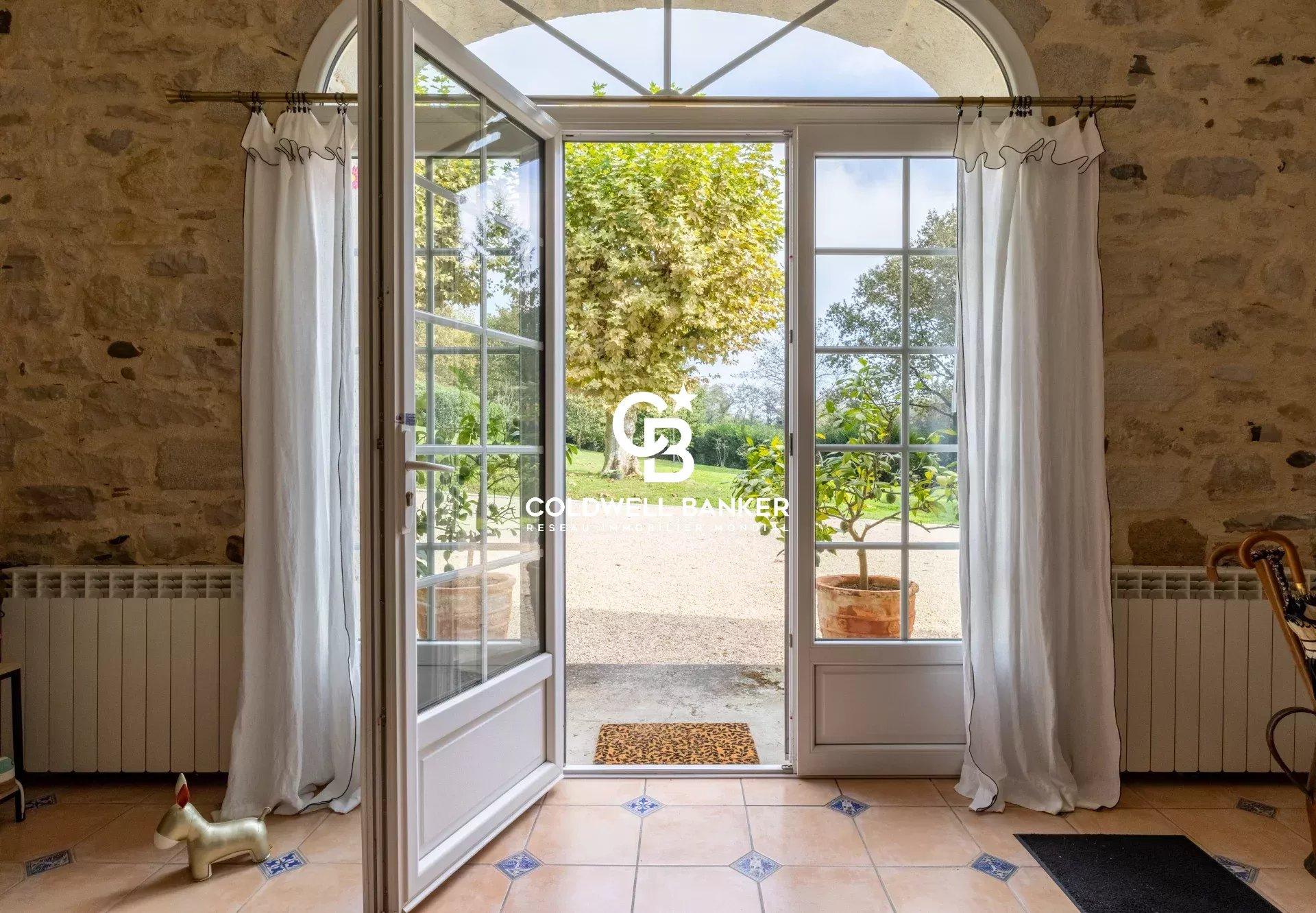 Maison à vendre à Port-de-Lanne – demeure du XVIIIᵉ siècle rénovée avec 7 chambres, piscine et grand jardin