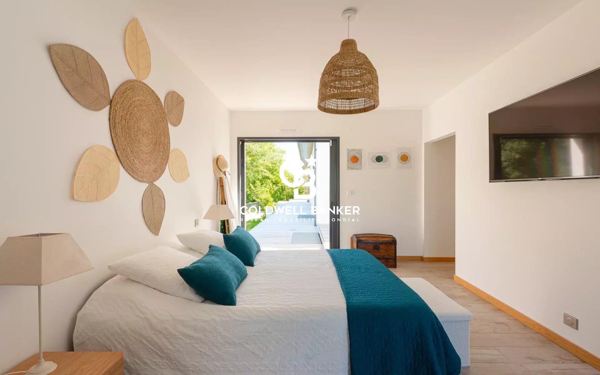 Maison à vendre à Saubrigues – maison contemporaine avec piscine, 4 suites et sous-sol aménagé