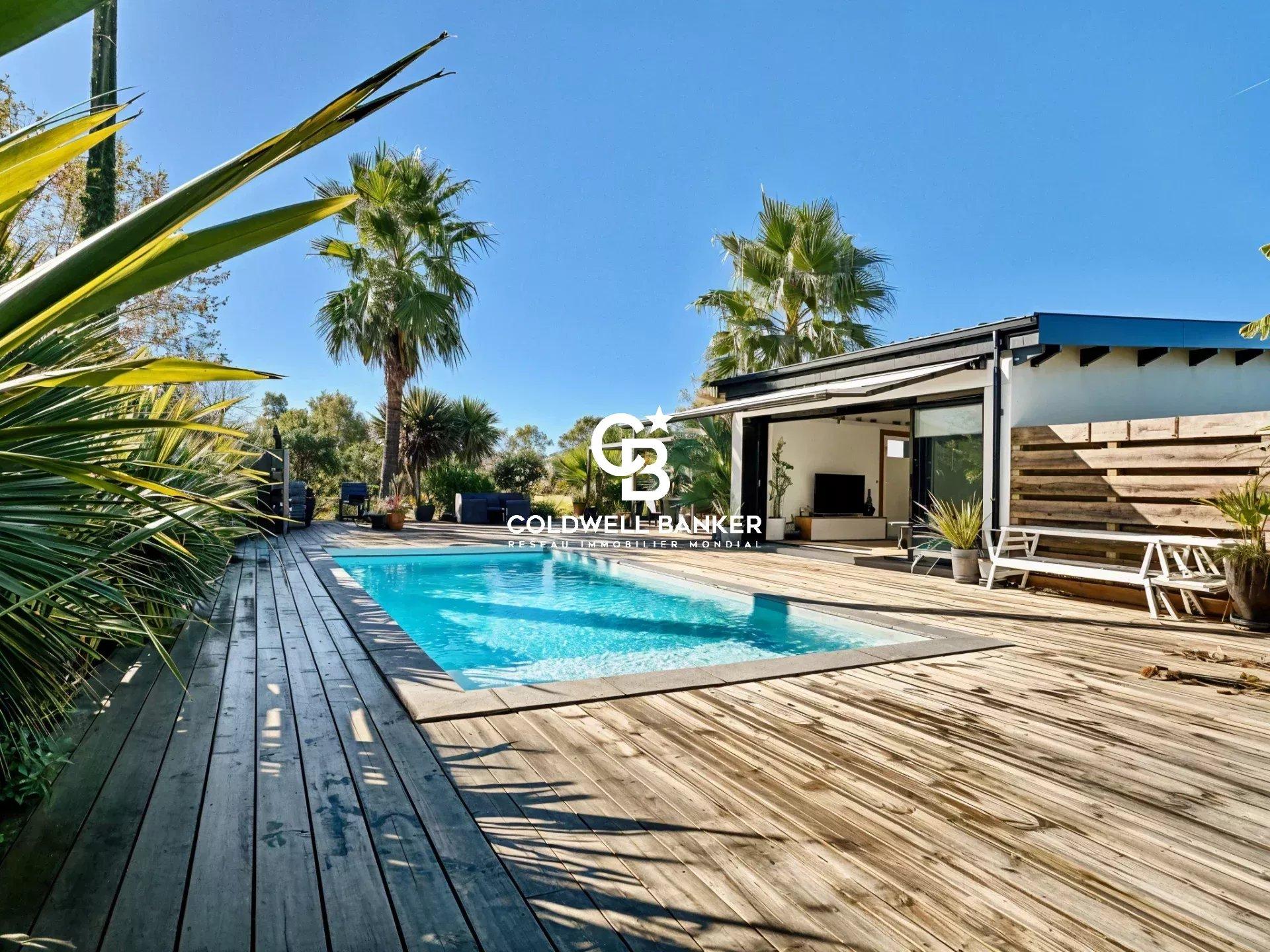 Maison à vendre à Saubrigues – propriété de caractère rénovée avec piscine, parc arboré et dépendances