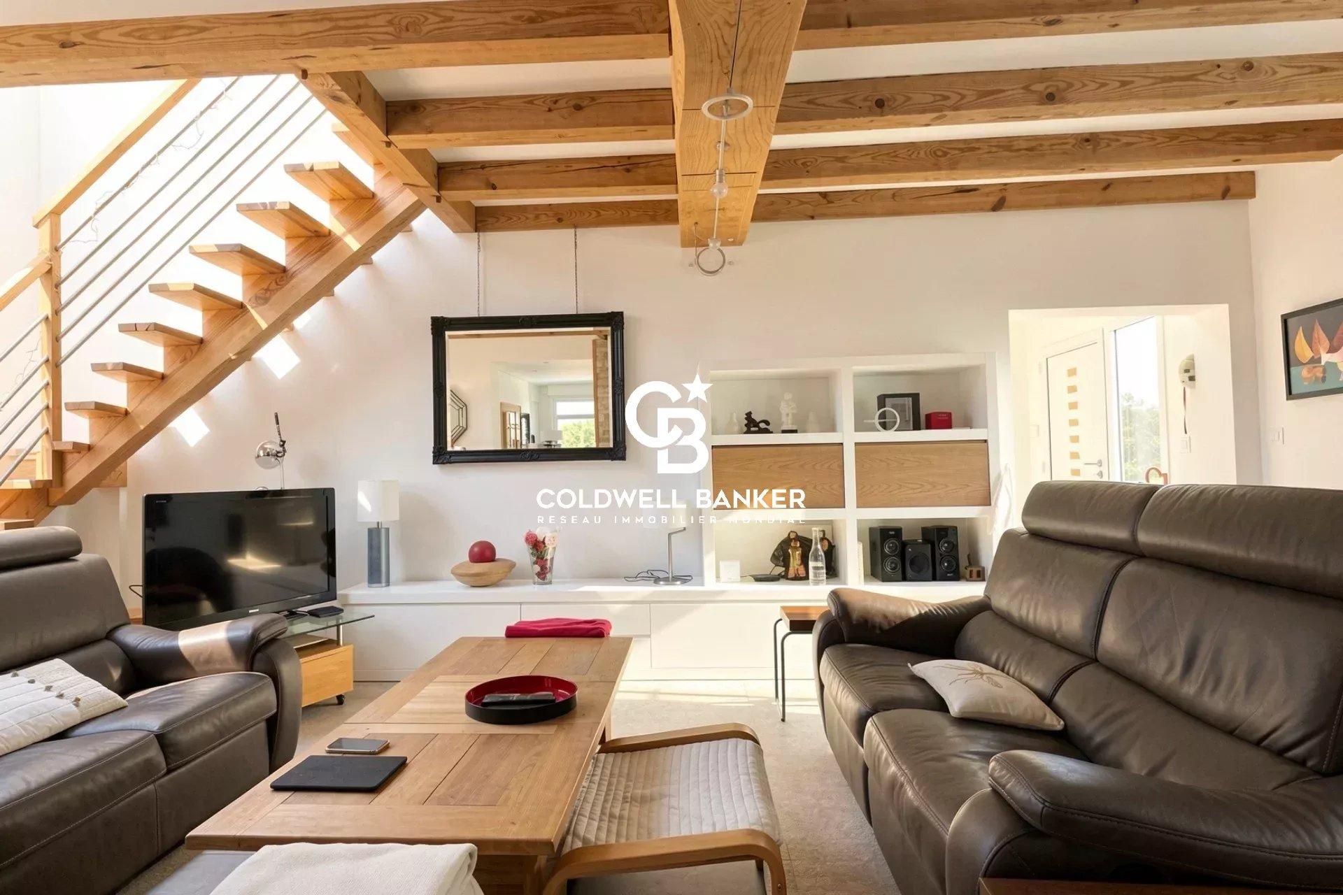 Maison à vendre Hossegor - villa rénovée 4 chambres, piscine, aperçu lac