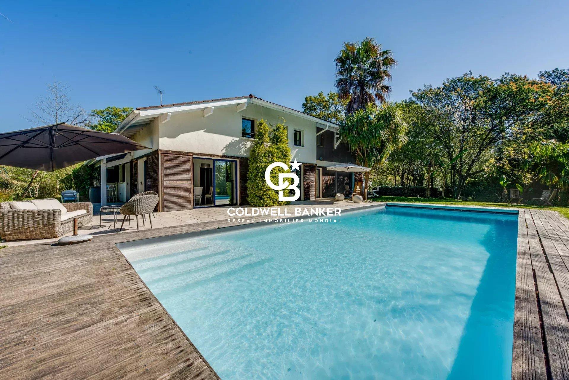 Maison à vendre Saint-Martin-de-Seignanx - villa d’architecte 4 chambres piscine terrain 3000 m²