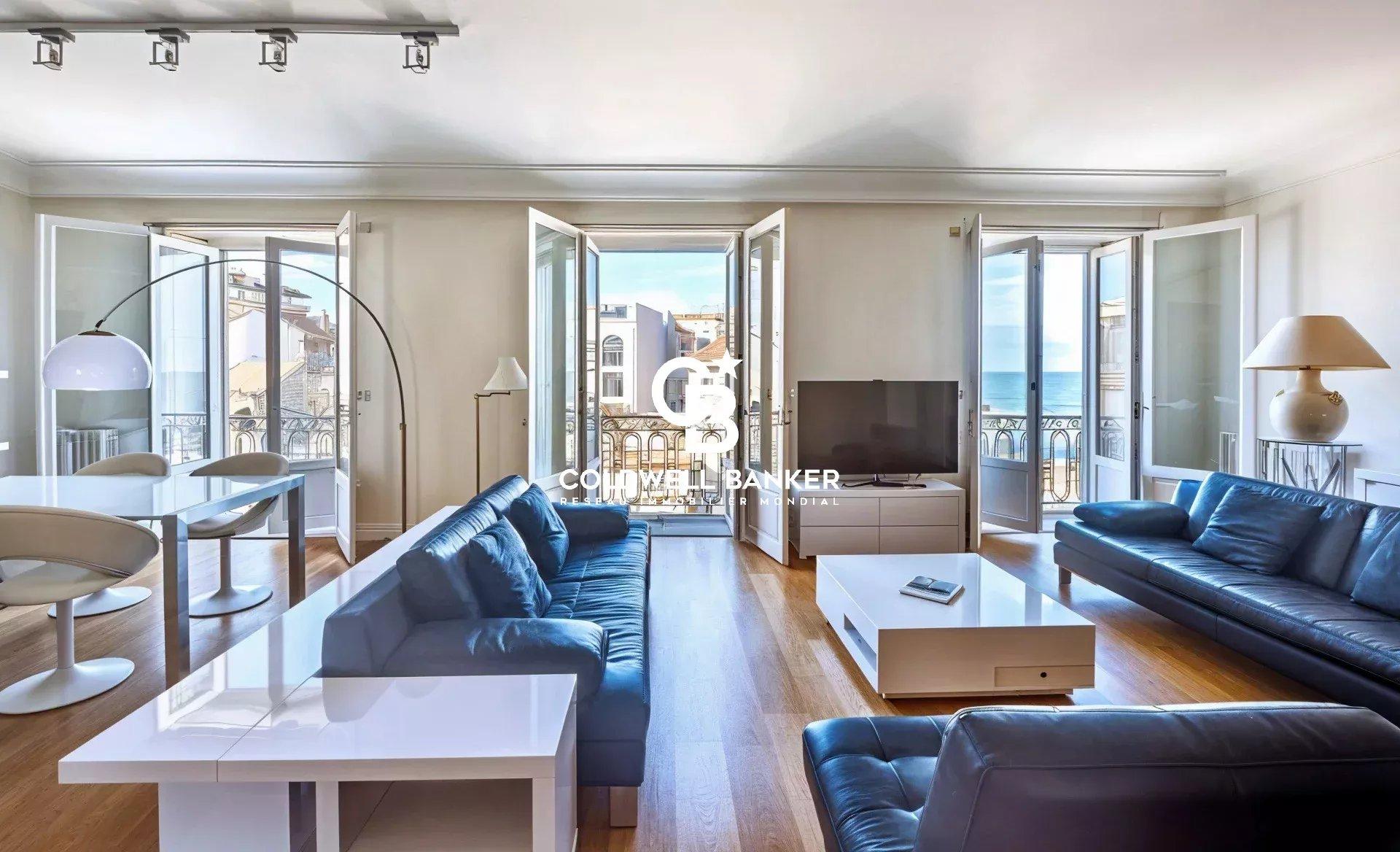Appartement à vendre Biarritz - vue océan, volumes remarquables et résidence de standing