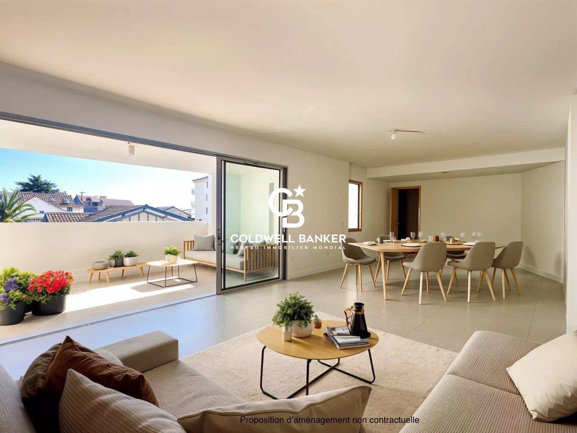 Appartement à vendre à Capbreton Triangle d'or - 3 chambres avec terrasse, aperçu océan, proche plage