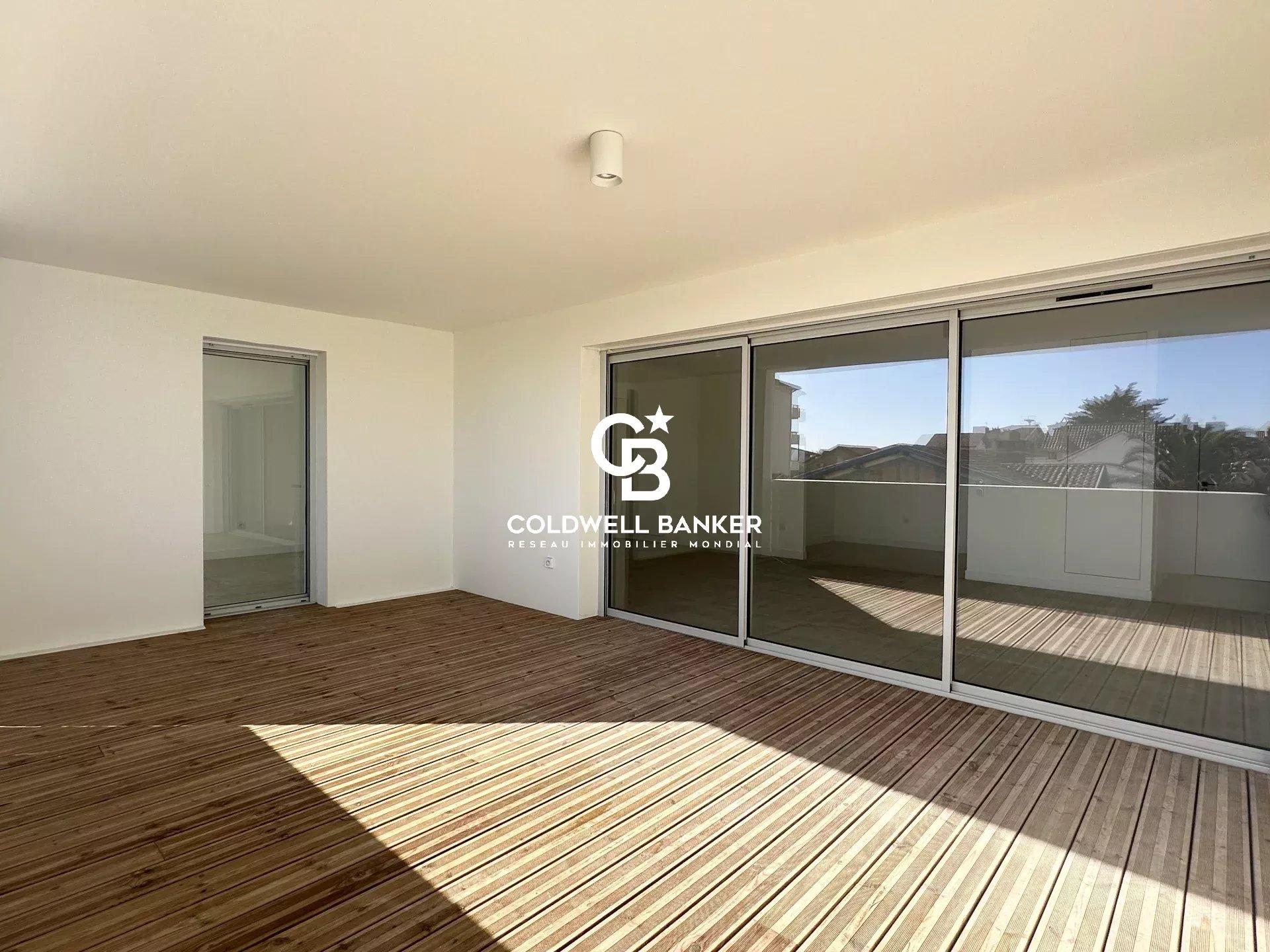 Appartement à vendre à Capbreton Triangle d'or - 3 chambres avec terrasse, aperçu océan, proche plage