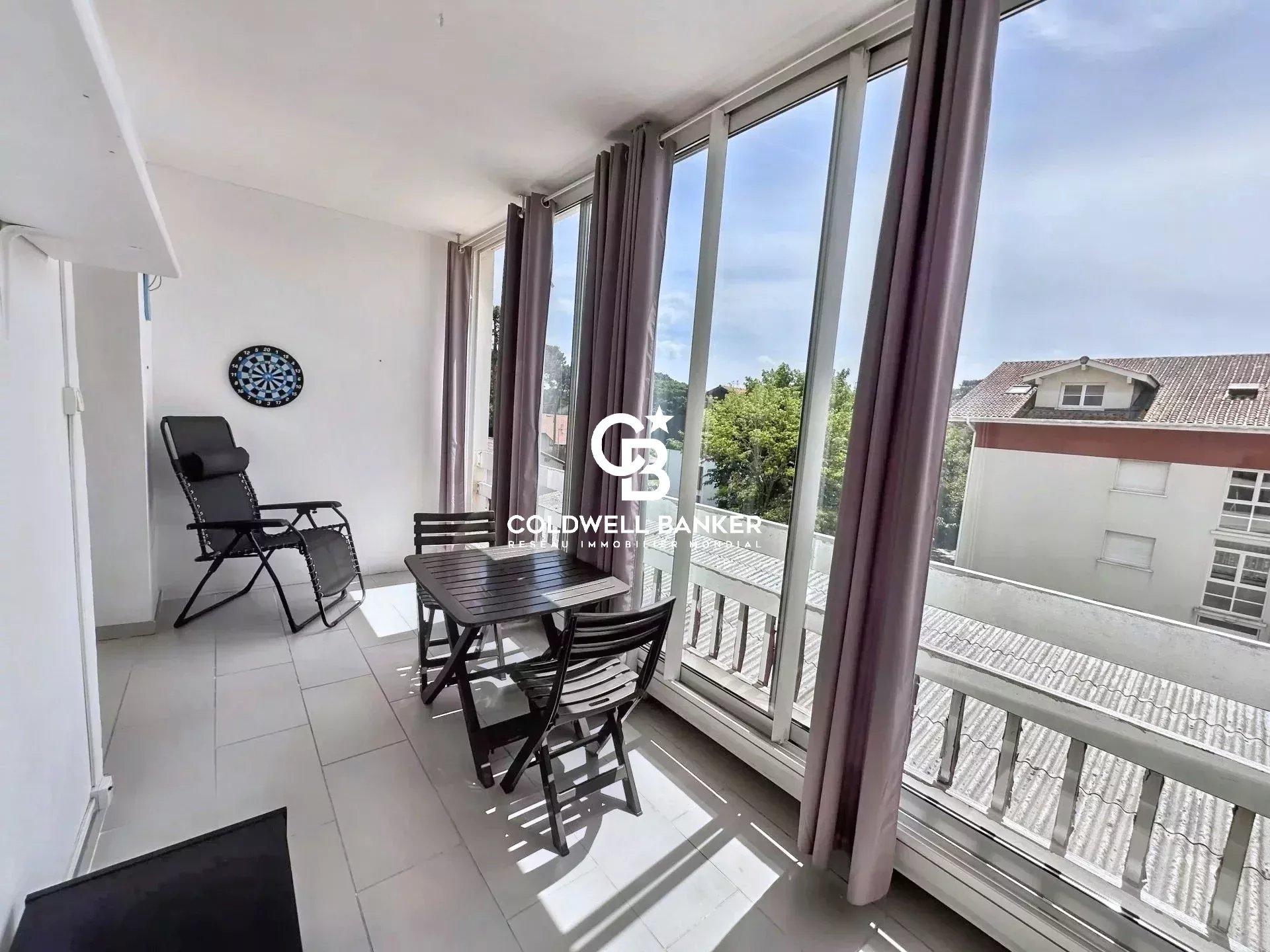 Appartement à vendre Soorts-Hossegor - T2 lumineux avec terrasse fermée en centre-ville