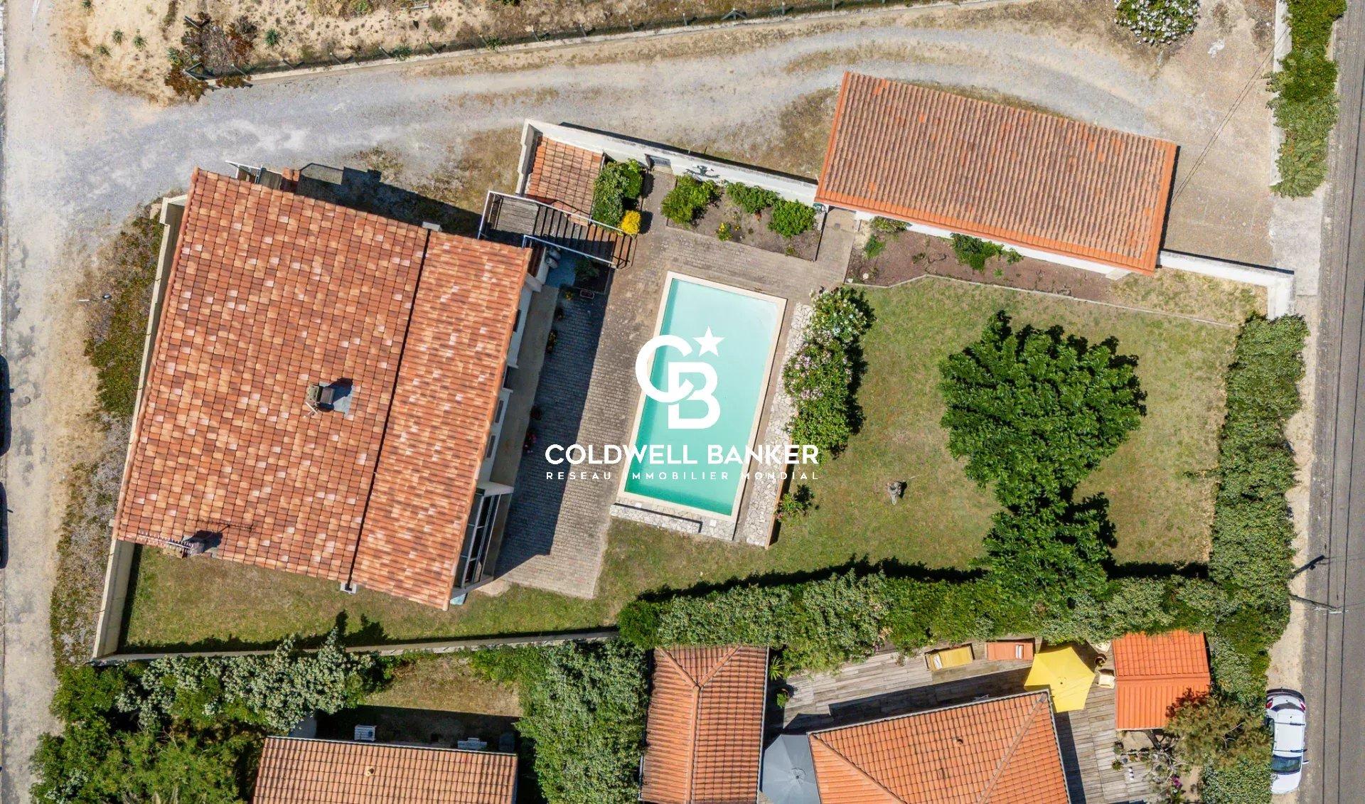 Maison à vendre Hossegor - vue océan, villa d'architecte, piscine, terrain paysager de plus de 1 000 m²