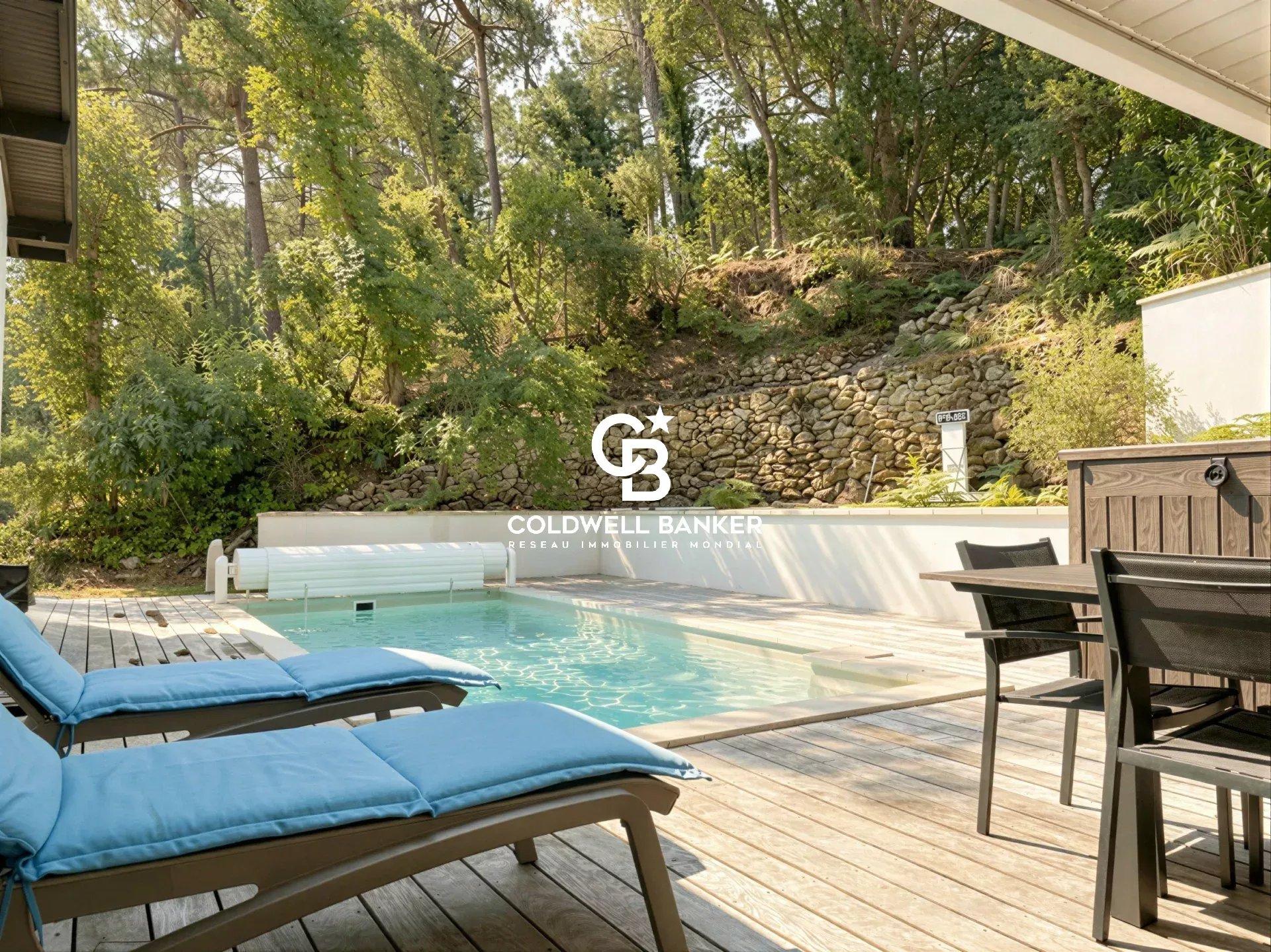 Maison à vendre Hossegor - villa rénovée piscine chauffée suite parentale quartier boisé
