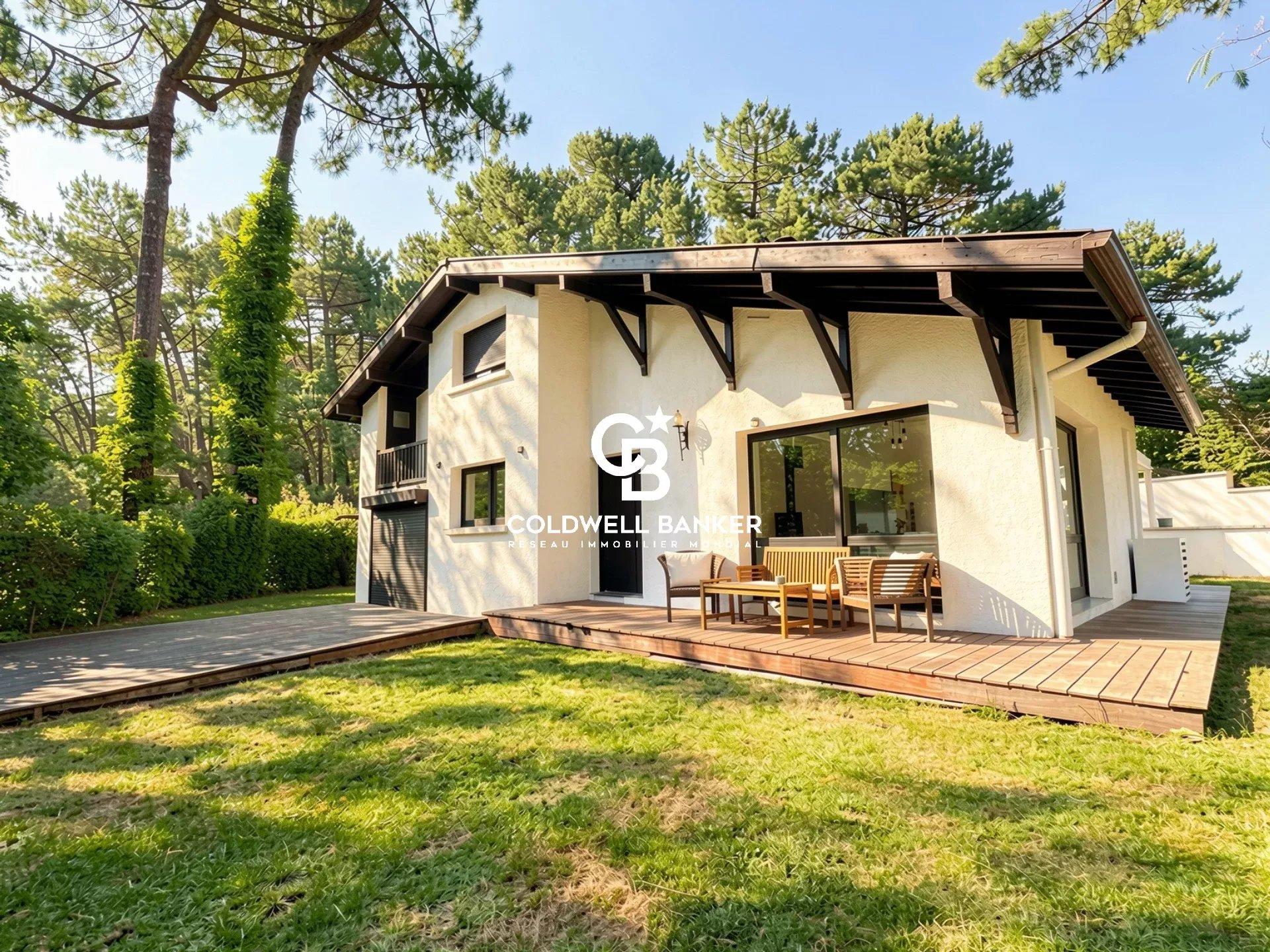Maison à vendre Hossegor - villa rénovée piscine chauffée suite parentale quartier boisé