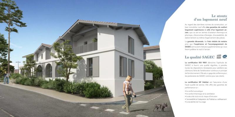 Programme neuf appartement T2 à vendre à Capbreton