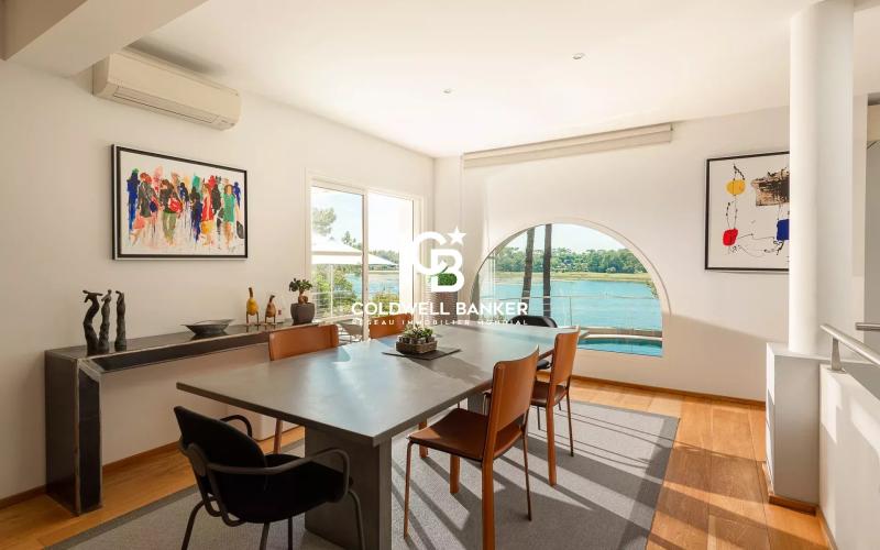 Villa d’architecte avec vue panoramique sur le lac Hossegor