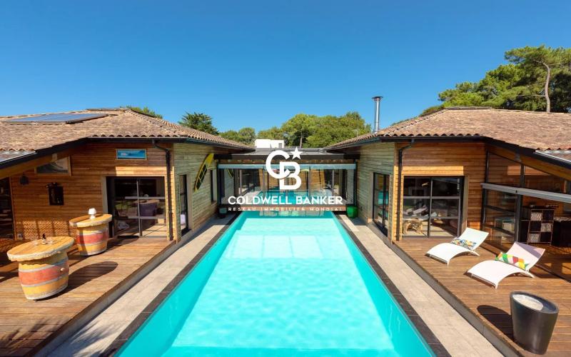 Maison à vendre à Ondres d’architecte exclusive de 225 m² avec piscine et suite parentale