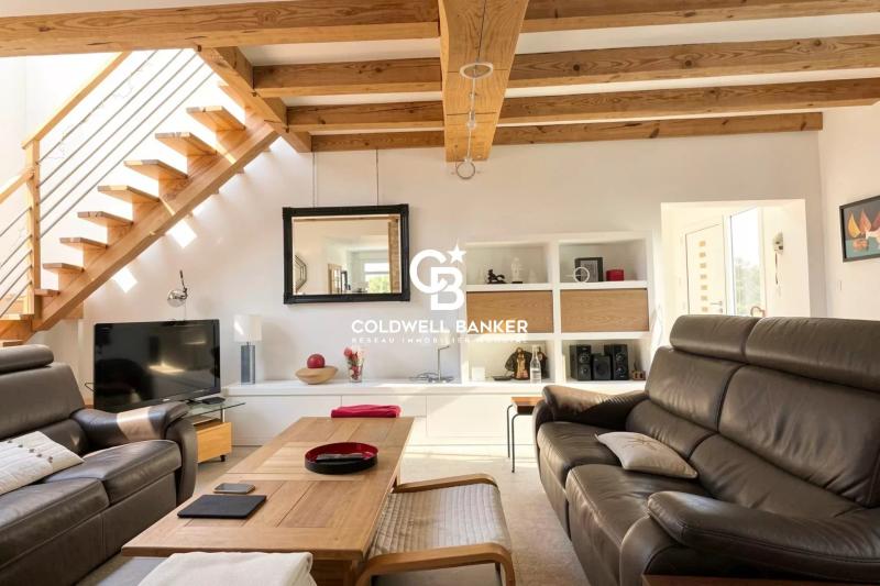 Maison à vendre Hossegor - villa rénovée 4 chambres, piscine, aperçu lac