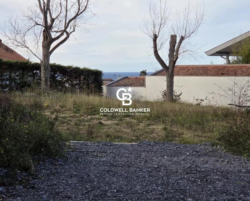 Terrain à vendre à Bidart – vue océan, 1 281 m², permis accepté, terrassement réalisé