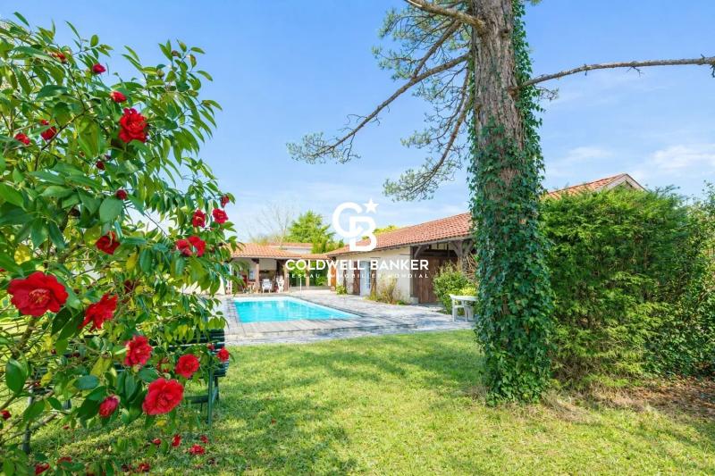 Maison à vendre à Seignosse – airial landais avec trois bâtisses sur parc arboré de 3 000 m²