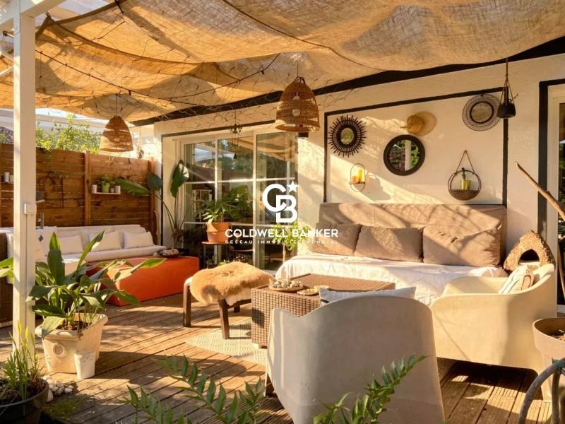 Maison à vendre Seignosse centre-ville - maison de ville avec dépendance T3 terrasse jardin