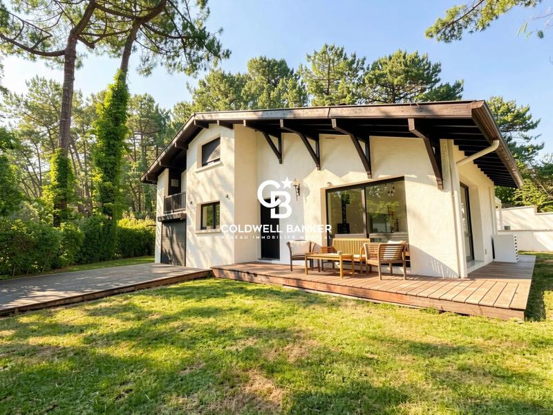 Maison à vendre Hossegor - villa rénovée piscine chauffée suite parentale quartier boisé